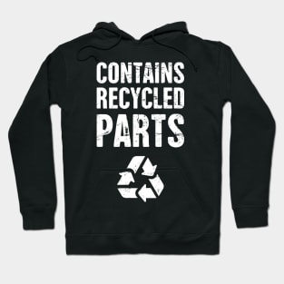 Recycled Parts | Funny Organ Donor Design Hoodie